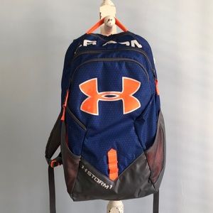 Under Armour Backpack Blue and Orange